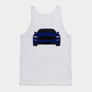 Mustang GT Kona-Blue Tank Top